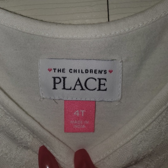 CHILDREN'S PLACE FLORAL SKIRT DRESS SIZE 4T - Picture 6 of 8